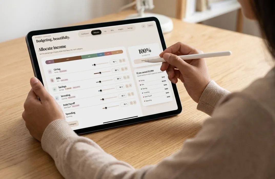Budget Tracker — budgeting, beautifully